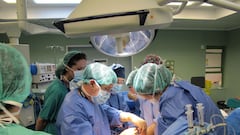 Un hombre recibe un corazón de un cerdo modificado genéticamente: "Crea pulso"