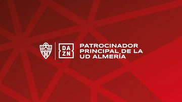 DAZN es el nuevo patrocinador principal de la UD Almería