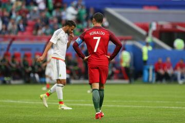 Así fue el partido de Cristiano Ronaldo ante México