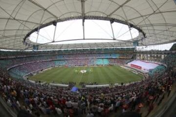 Sede de Salvador de Bahía. El estadio Fonte Nova Arena.