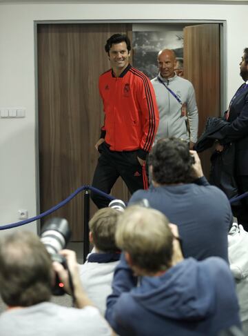 Rueda de prensa de Santiago Solari.