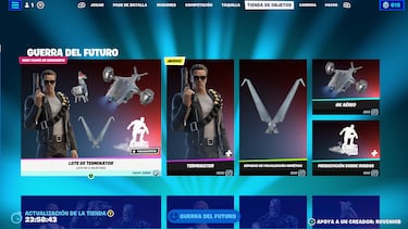 La nueva skin de Terminator de Arnold Schwarzenegger llega a Fortnite y es espectacular