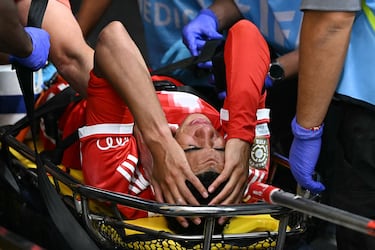 Secuencia lesión Musiala.