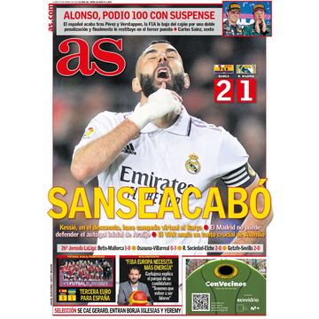 Las portadas de AS de marzo