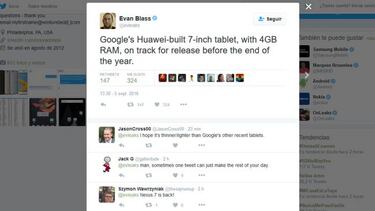 La nueva tablet de Google y Huawei podría estar cerca