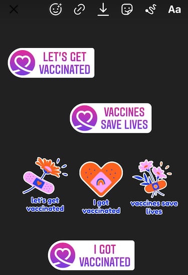 Cómo añadir el nuevo sticker ‘Vacunémonos’ a tus Instagram Stories