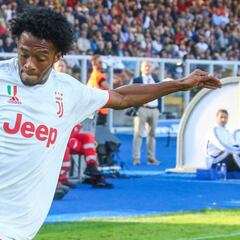 Cuadrado, el mejor lateral del último mes en las ligas top