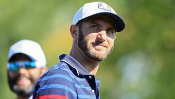 Ryder Cup: Dustin Johnson brimming with confidence