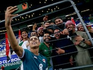 Irak ‘fue local’ en el Estadio Monterrey. La fiesta se desató entre aficionados regiomontanos e iraquíes después de la clasificación de los ‘Leones de Mesopotamia’ al Mundial 2026.