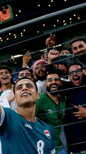 Irak ‘fue local’ en el Estadio Monterrey. La fiesta se desató entre aficionados regiomontanos e iraquíes después de la clasificación de los ‘Leones de Mesopotamia’ al Mundial 2026.