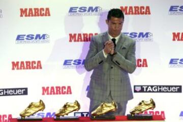 Cristiano Ronaldo gana su cuarta Bota de Oro