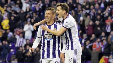 08/02/20 PARTIDO PRIMERA DIVISION 
 VALLADOLID - VILLARREAL 
 PRIMER GOL RUBEN ALCARAZ 1-0 ALEGRIA