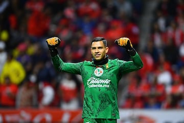  Luis Malagon of America during the Quarter final second leg match between Toluca And America as part of the Liga BBVA MX, Torneo Apertura 2024 at Nemesio Diez Stadium on November 30, 2024 in Toluca, Estado de Mexico, Mexico.