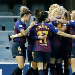 El Barcelona pone pie y medio en semifinales ante el LSK Kvinner