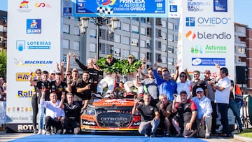 Alejandro Cachón, en el podio del Princesa de Asturias 2022.