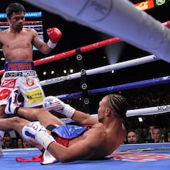 ¿Cuándo fue la última pelea de Manny Pacquiao y cómo acabó el combate?