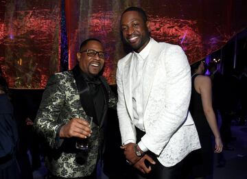 Martin Lawrence y Dwyane Wade.