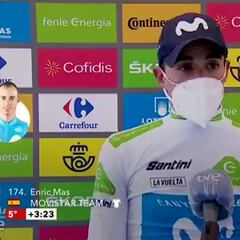 Enric Mas pide disculpas por sus polémicas declaraciones sobre algunas etapas de la Vuelta
