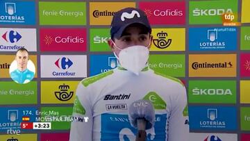 Enric Mas pide disculpas por sus polémicas declaraciones sobre algunas etapas de la Vuelta