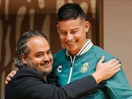 Jesús Martínez se despide de James Rodríguez