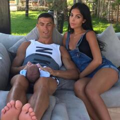 Cristiano publica una imagen muy familiar con Georgina