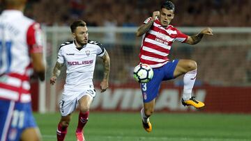 20/08/17 PARTIDO SEGUNDA DIVISION
GRANADA - ALBACETE
Josan (Albacete Balompie) y Alex Martinez