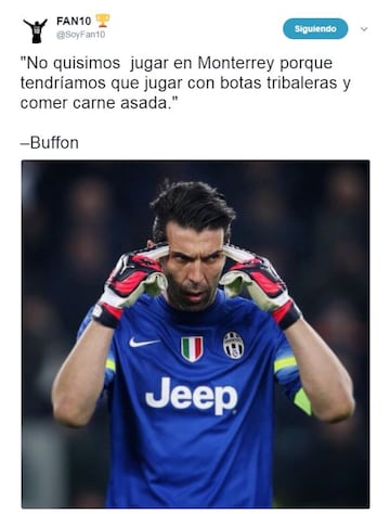 Los memes se burlan de Tigres y Rayados por el 'No' de Juventus