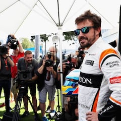 Alonso, a pesar del abandono: "La mejor carrera de mi vida"