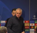 La ruda reacción de Mourinho ante el aliento de un periodista