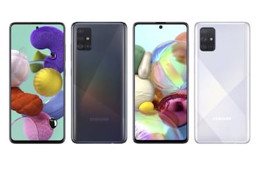 Samsung lanza los Galaxy A51 y A71, su apuesta para reinar en la gama media