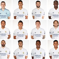 Elige el once titular del Madrid para el derbi contra el Atlético