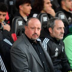 Benítez, resignado con los árbitros: “En la duda, va para allá”