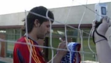 <b>ILUSIONADO</b>. El delantero quería jugar en la selección en la Eurocopa y cree que va por el buen camino.