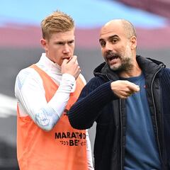 Pep Guardiola issues Kevin de Bruyne injury update