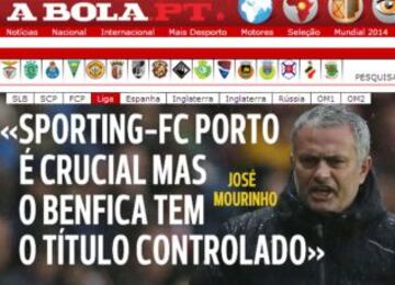 Portadas de la prensa extranjera