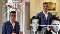 El ‘house tour’ de la Moncloa con Pedro Sánchez como guía