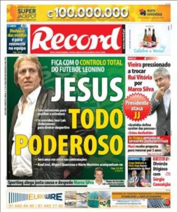 Portadas de la prensa deportiva