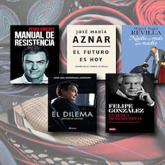 Cinco libros de políticos en tu biblioteca
