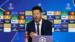 Simeone: “No es casualidad lo que pasa al final de los partidos”