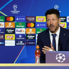 Simeone: “No es casualidad lo que pasa al final de los partidos”
