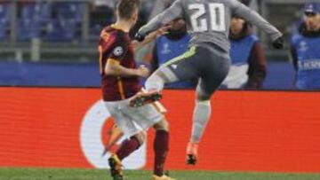 Jesé marcó un goloza ante la Roma.