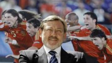 <b>SATISFECHO. </b>Jaime Lissavetzky está orgulloso de los éxitos que se han conseguido en los siete años que lleva al frente del deporte español.