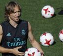 Modric volverá al once tras cumplir el partido de sanción