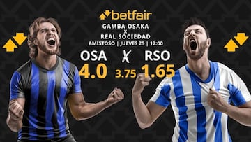 Gamba Osaka vs. Real Sociedad: horario, TV, pronósticos y estadísticas