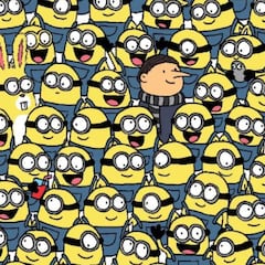 Reto visual: Encuentra los tres plátanos escondidos entre los Minions