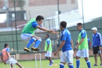 Millonarios ya trabaja pensando en el clásico ante Santa Fe