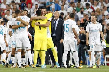 El 16 de agosto de 2017 gan¨® su s¨¦ptimo t¨ªtulo al frente del banquillo del Madrid, fue la Supercopa de Espa?a ante el Barcelona.