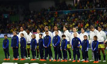 Colombia y Jamaica se enfrentaron por los octavos de final del Mundial Femenino de Australia - Nueva Zelanda 2023 en el AAMI Park de Melbourne.