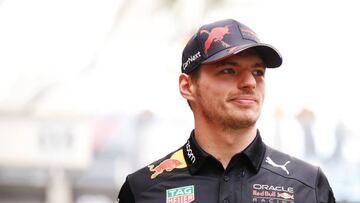 Max Verstappen previo a la carrera del Gran Premio de Brasil.