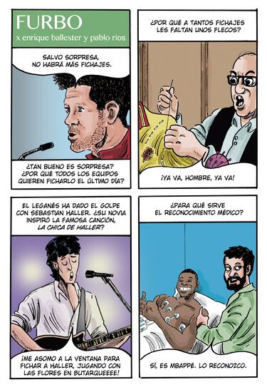 “¿Inspiró la novia del gran fichaje del Leganés la canción ‘la chica de Haller’?”
